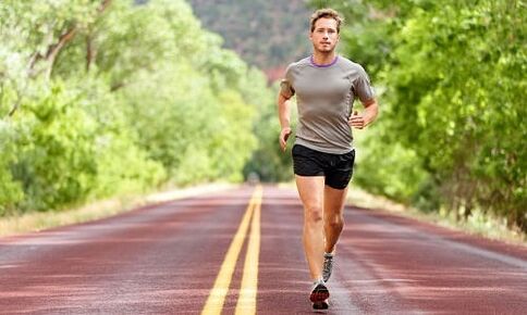 jogging with prostatitis